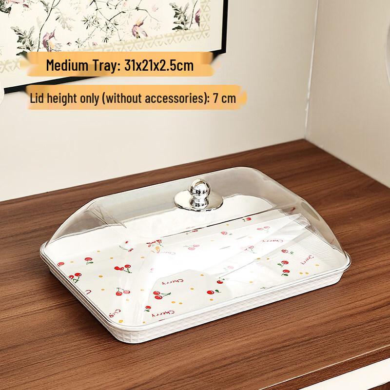 Jingbaodi Plastic Buffet Display Tray with Lid
