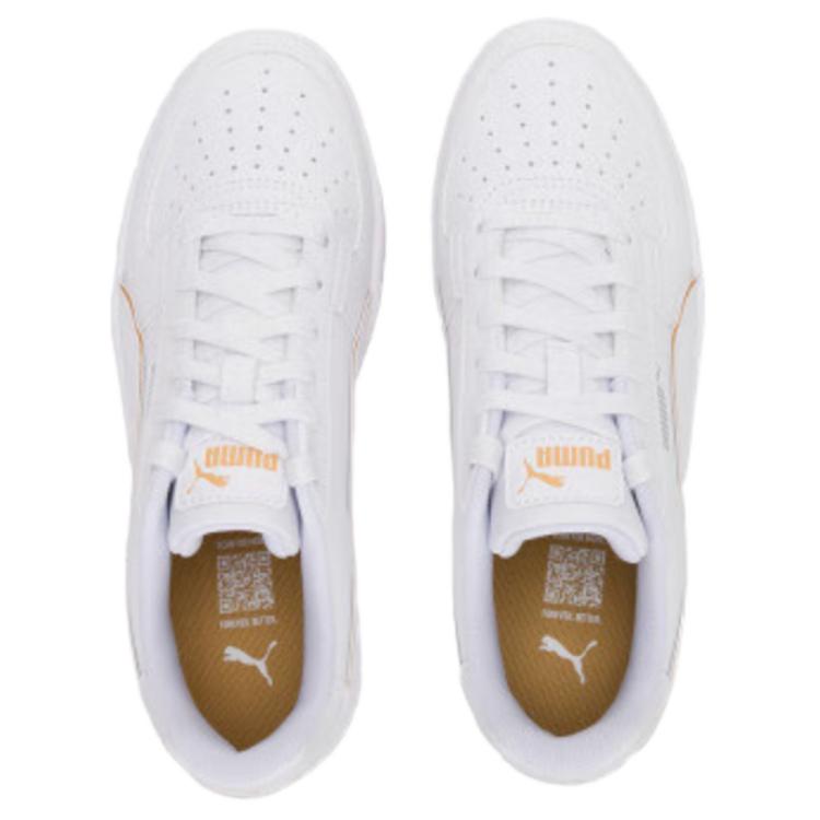 New PUMA Caven 2.0 Low Top Casual Shoes Unisex White Brown 400485-01
