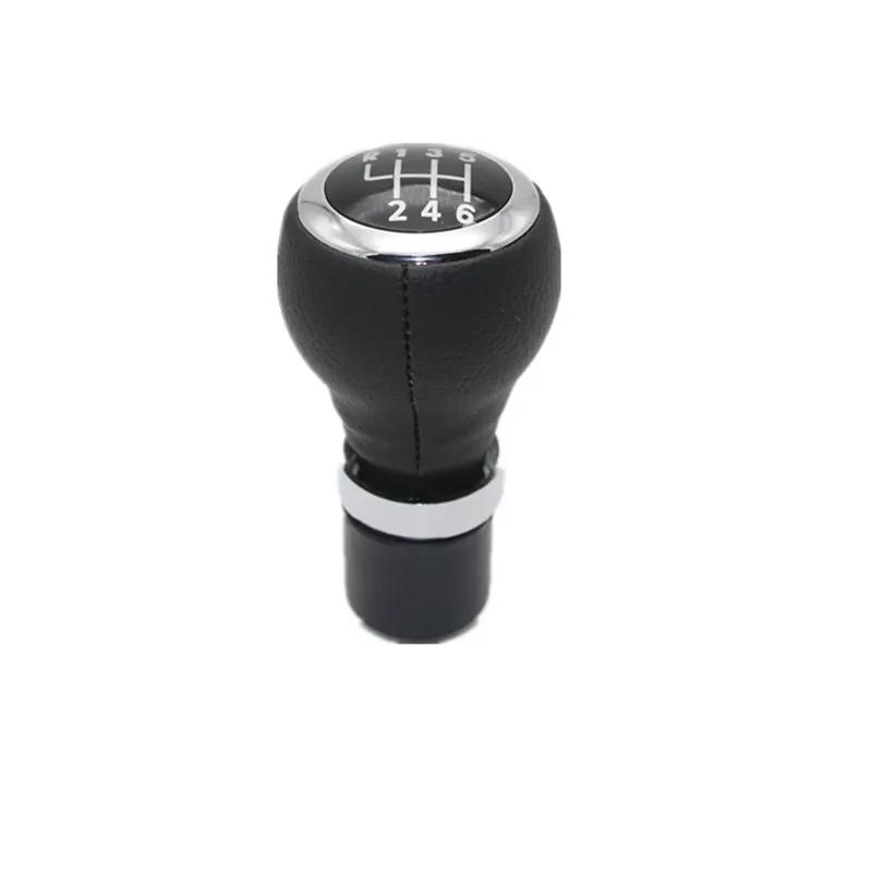 For VW Jetta 5 A5 MK5 1K5 2006 2007 2008 2009 2010 2011 Car-Styling 5 / 6 Speed Car Gear Stick Shift Knob Leather Cover