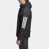 Adidas BTS 3S Hooded Jacket Outdoor Sports Winter Men Jackets Black DZ1403