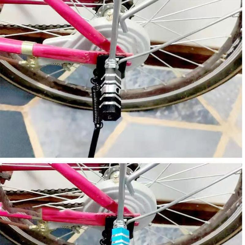 Lightweight Aluminum Bike Pedals Foot Pegs For Mountain And Road Bikes With Anti Slip Surfaces And Easy Installation 2pcs