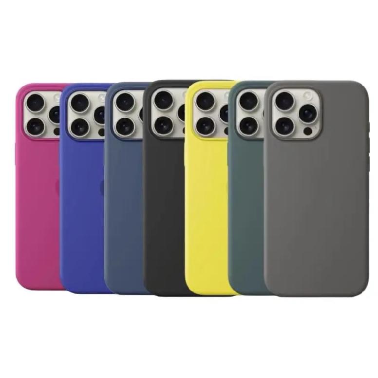 Liquid Silicone Case For iPhone 17 16 13 15 14 ProMax 12 Pro Cover for iPhone 16 17 13 11 12 14 15 Pro Max Soft Cases With Box