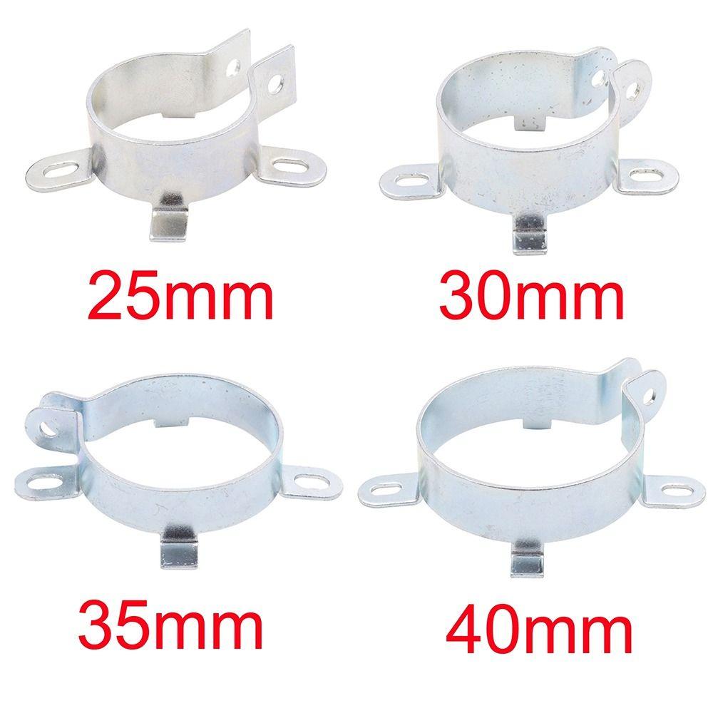 1Pcs Fastening Clamping Ring Capacitor Clip Tin Plated Fixing Bracket Durable Mounting Clamp