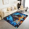 Billiard Balls Large Area Rug 5x7 Billiard Cue Living Room Rug | Pool Balls for Pool Table Rugs for Bedroom, Billiards Pool Cue Carpet Indoo