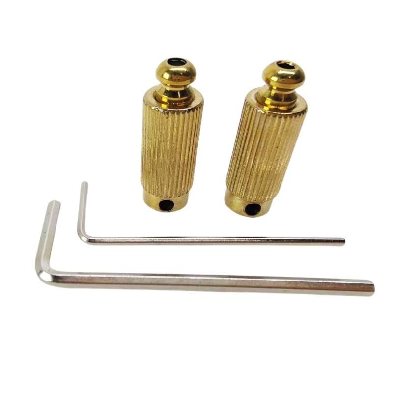 Heavy Duties Electric Guitar Bridge Adjustment Screws Metal Tremolo Post Stabilizers Screws for Enhances Performances