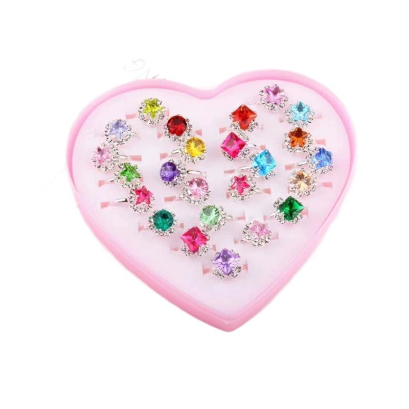 Princess Ring & Beaded Necklace DIY Toy Set - Multiple Styles