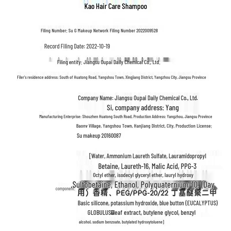 Kao Anshin Series Unisex Shampoo