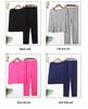 Men's Modal Pajamas Set: Thin, Long Sleeve & Pants, Crew Neck, Casual, Plus Size, for Spring, Summer & Autumn.