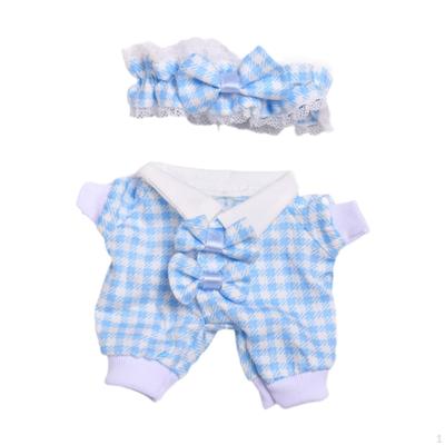 17cm Puppenkleidung Krabbelanzug für Puppen Foto-Requisiten Zubehör Bequemes Mode-Outfit