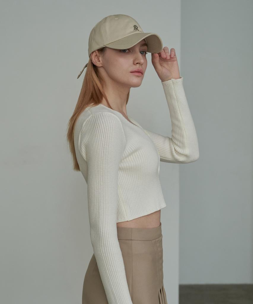 SPERONE WOMEN Signature Logo Ball Cap (Beige)