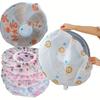 Fan Dust Cover Universal Electric Vertical Floor Fan Dustproof Covers Round Washable Damp-Proof Protector