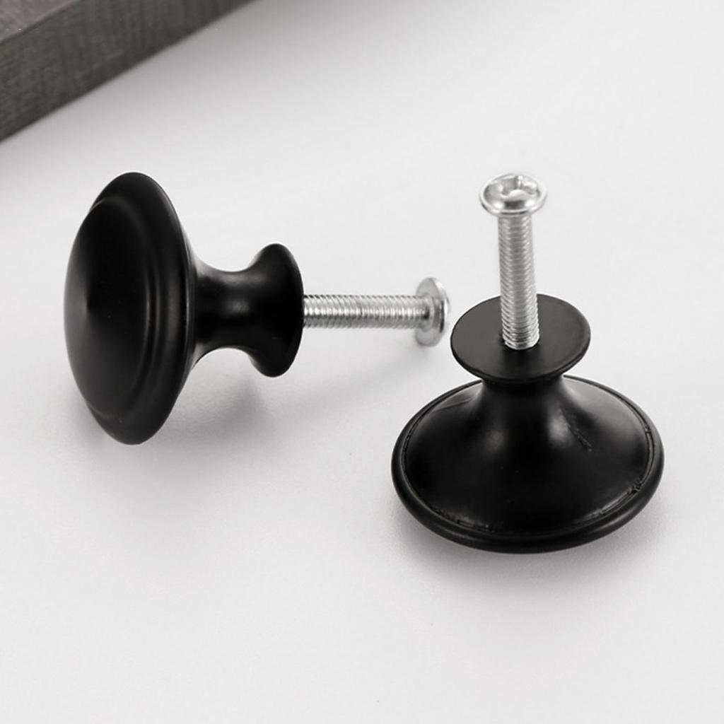 Metal Round Dresser Drawer Knobs Kitchen Hardware Bedroom Drawer Pulls Suitable for Updating Old Furniture