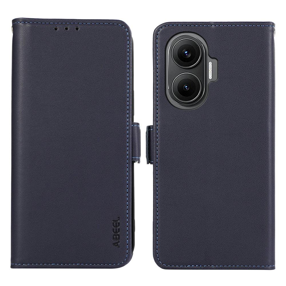 ABEEL For Xiaomi Redmi Turbo 4 Pro 5G/Poco F7 5G Case Leather Phone Cover with RFID Blocking Wallet
