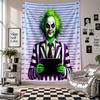 Wall TapestryBeetlejuice Art Hanging Cloth Decorative Background Cover for Room Decoration