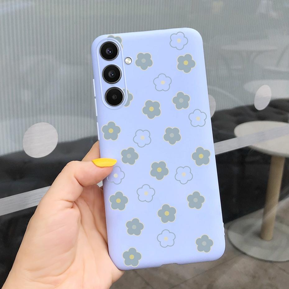 

For Samsung Galaxy A34 Case Cute Lovel-heart Macaroon Silicon Soft Phone Cases For Samsung A34 5G SM-A346B A346E Samsung A34