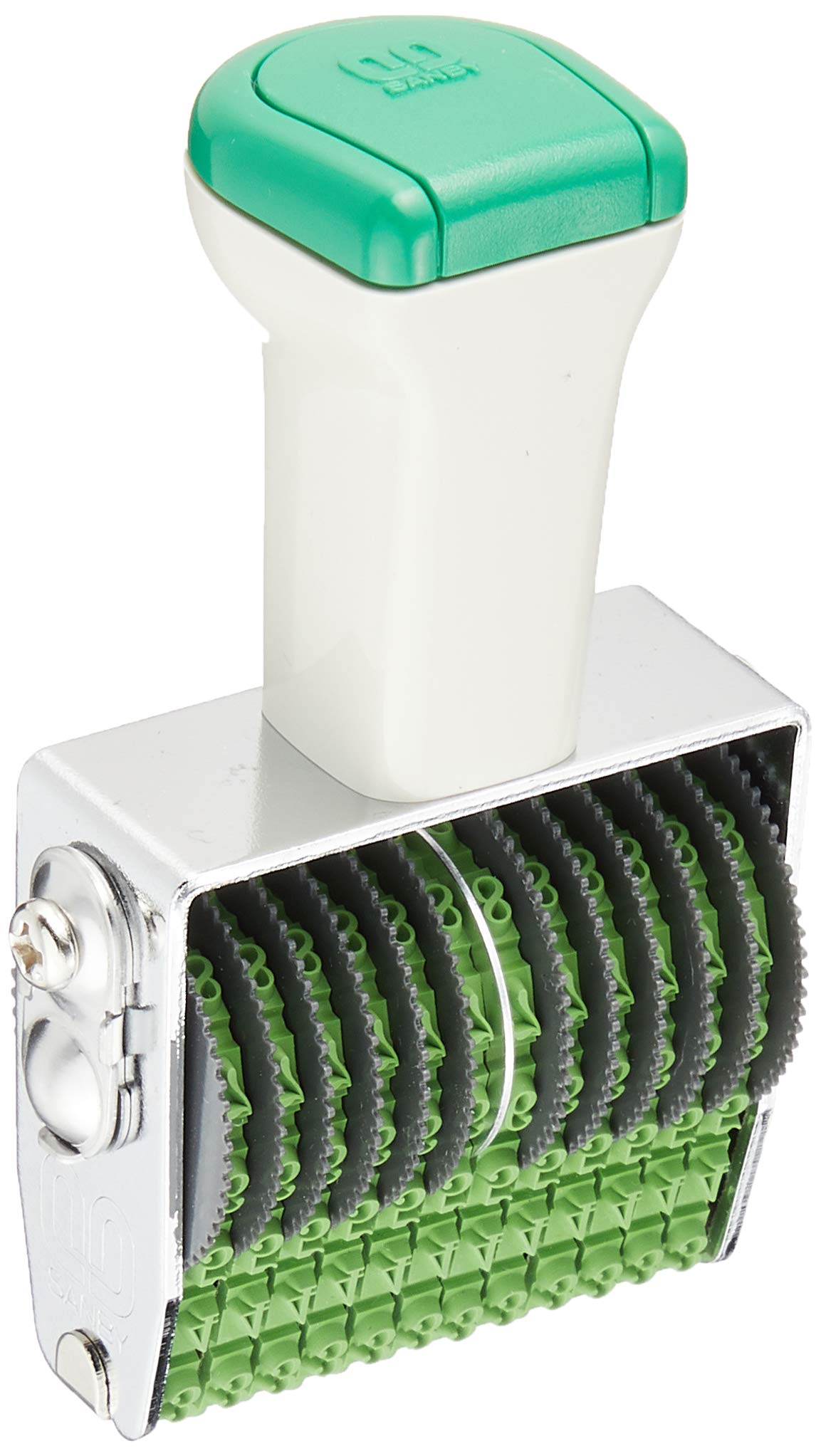 

Sanbi Techno Touch Rotary Stamp, 12-Line Roman Font, Mincho Font, Size 5, TK-512