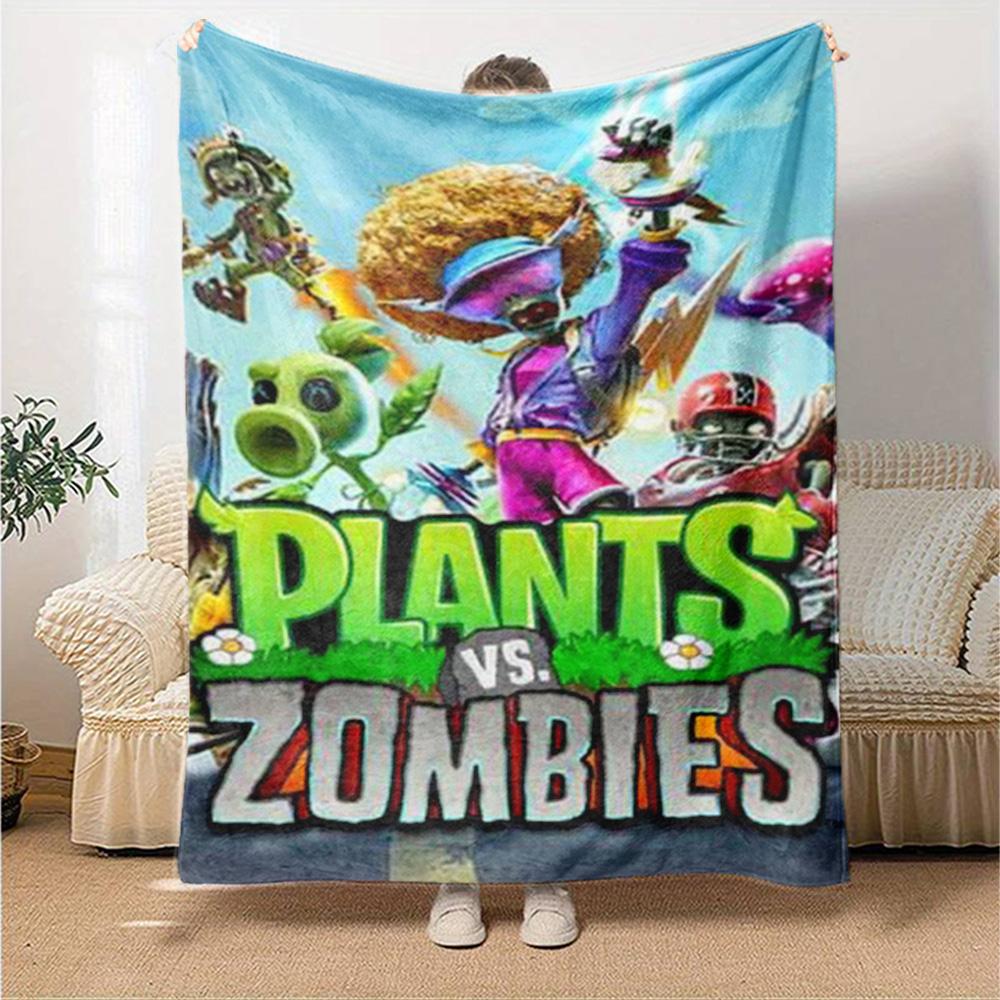 Plants Vs. Zombies Blanket Warmthful Decor Suitable for Livingroom Sofa Office Chair for All Occasions Warmthful Decor Birthday Christmas Gift Blanket