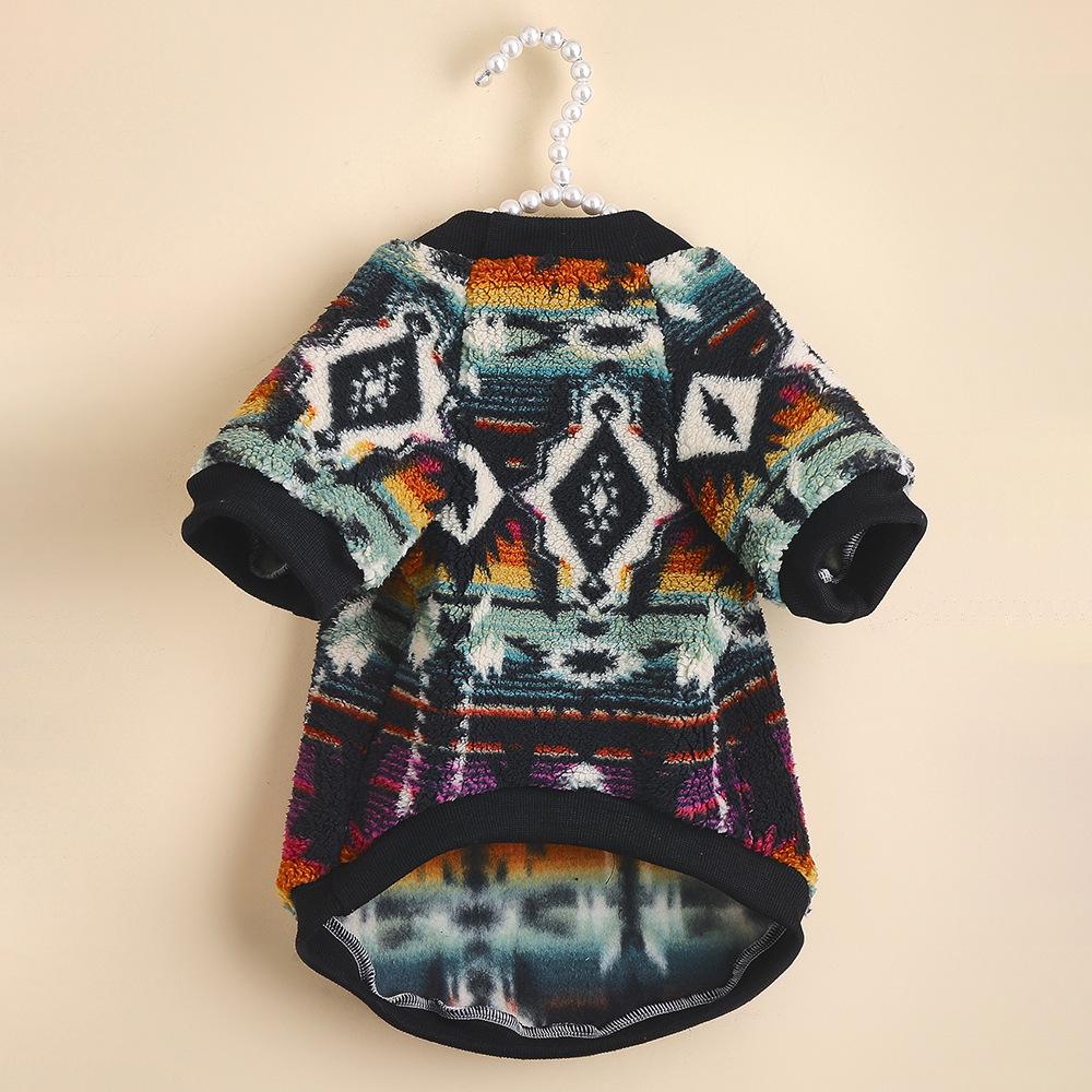 Warmer Ethno-Stil Verdickter Haustier-Hoodie für Katzen & Hunde