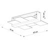 Plafon Feniks 2 E27 Naturalne Drewno Wood Sollux Sl.0076