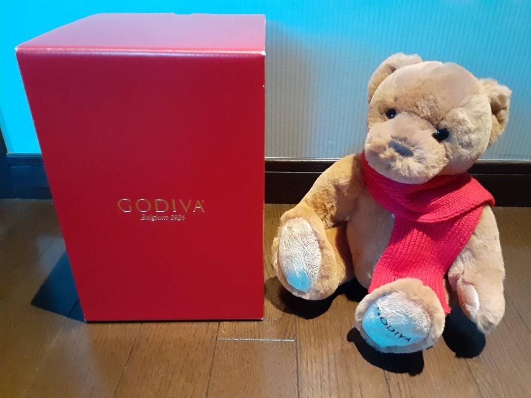 

[USED] GODIVA commemorative teddy bear