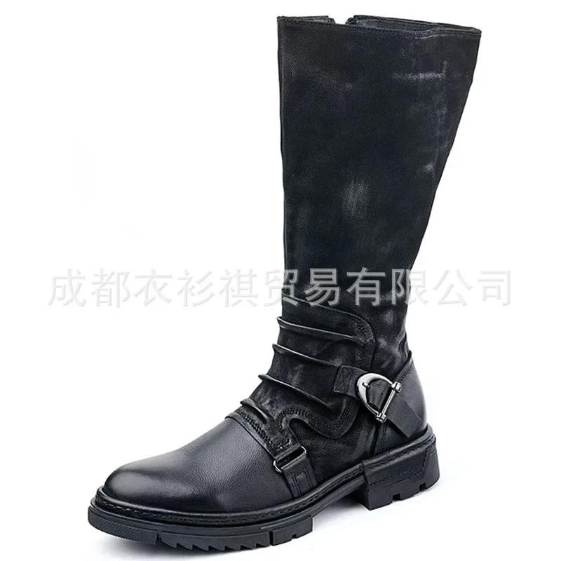 Fashion Retro Women Boots Medieval Leather Shoes for Women Middle Ages Ankle Boots Victorian Renaissance Men Boots Cosplay Shoes Women