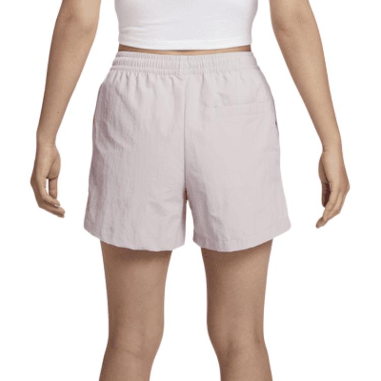 Nike Sportswear Everything Woven Mid-Rise Casual Shorts Women Bottoms Light-Pink FV6623-019