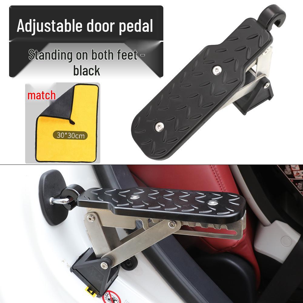 Universal Multifunctional Hook Pedal for Car Roof Access