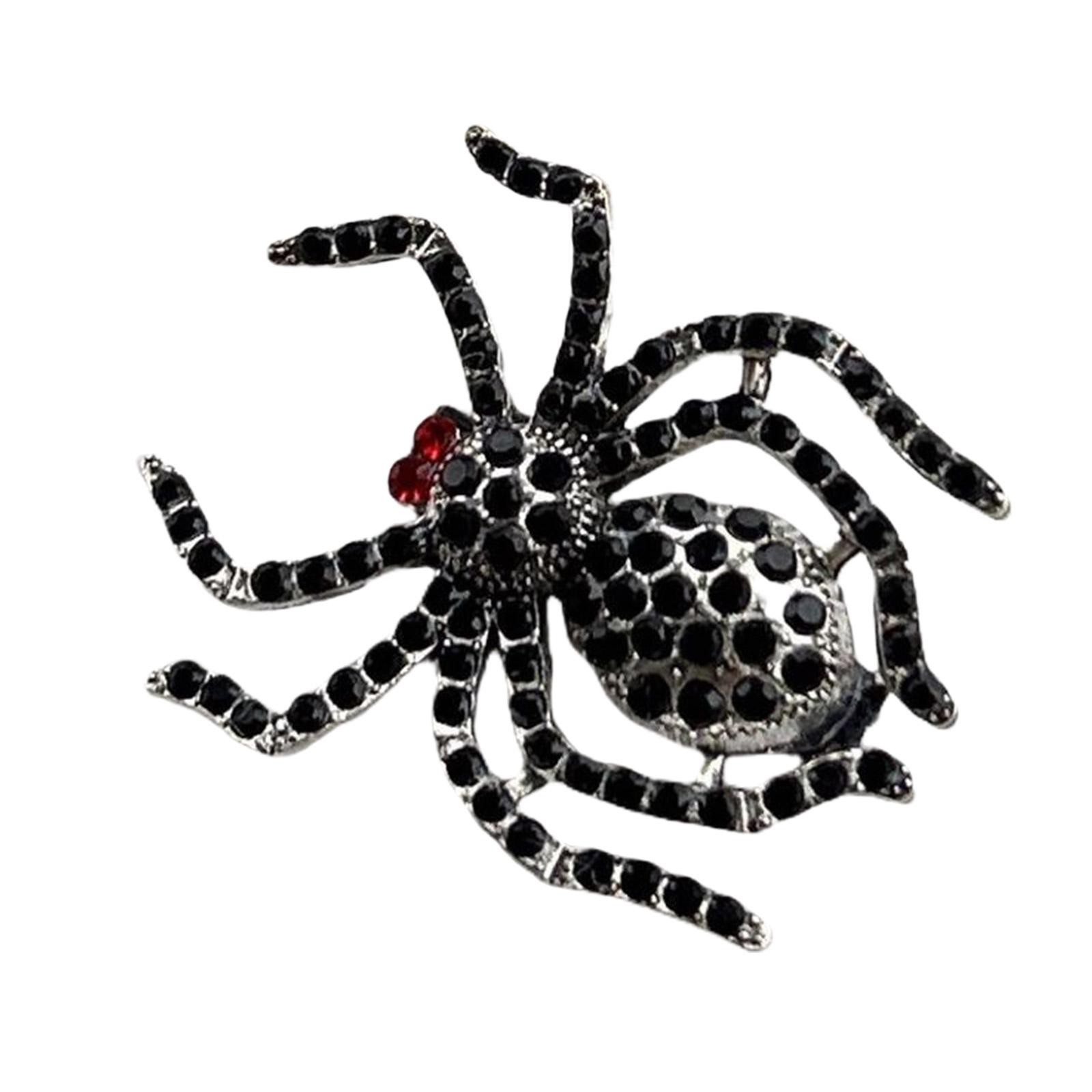 

Стразы Заколка для волос Пауки Хэллоуин Пауки Плоская заколка Хэллоуин Заколка для волос Пауки Элегантная заколка для волос для пучков