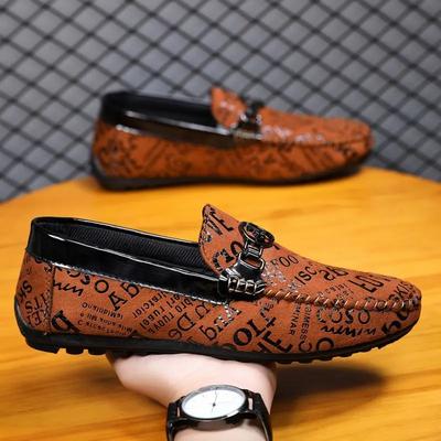Loaferlar Yeni Erkek Günlük Ayakkabı Moda 2024 Tasarımcı Lüks İndirim Zarif Promosyon Erkek Deri Ayakkabı Ayakkabı Teklifi Yaz Pu