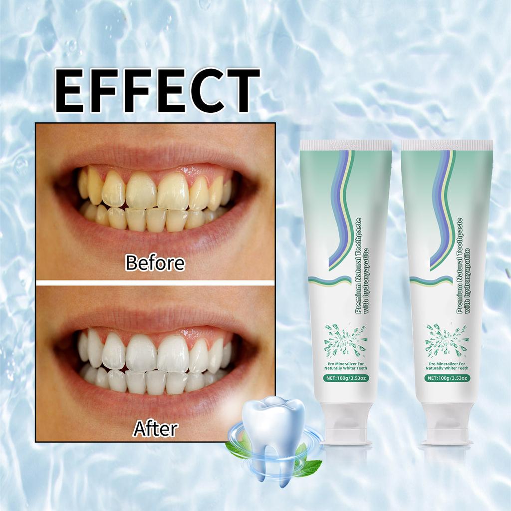 Nano Hydroxyapatite Toothpaste Mint To Remove Bad Breath Whitening Stain Removal Toothpaste Fresh Breath