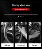 Genuine Leather & Carbon Fiber Steering Wheel Cover for Exeed TX - Suede, Anti-Slip, All-Season.