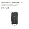 Styling Mouldings Car Key Case Cover Key Bag Fob For VW Volkswagen Polo Golf Passat Beetle Tiguan Seat Leon Altea Skoda Octavia