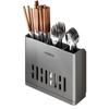 Miflame Wall-Mounted Kitchen Chopstick & Cutlery Holder with Drainage
