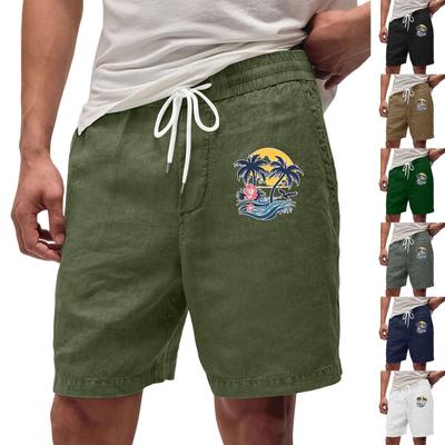 Pantalones Deportivos Holgados Casuales de Verano para Hombre Pantalones Cortos de Playa Grandes