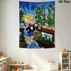 Richie Rich Comic Scene Pattern Home Decor Tapestry, Wall Hanging, Decorative RV Wall Cloth.NGT0928143