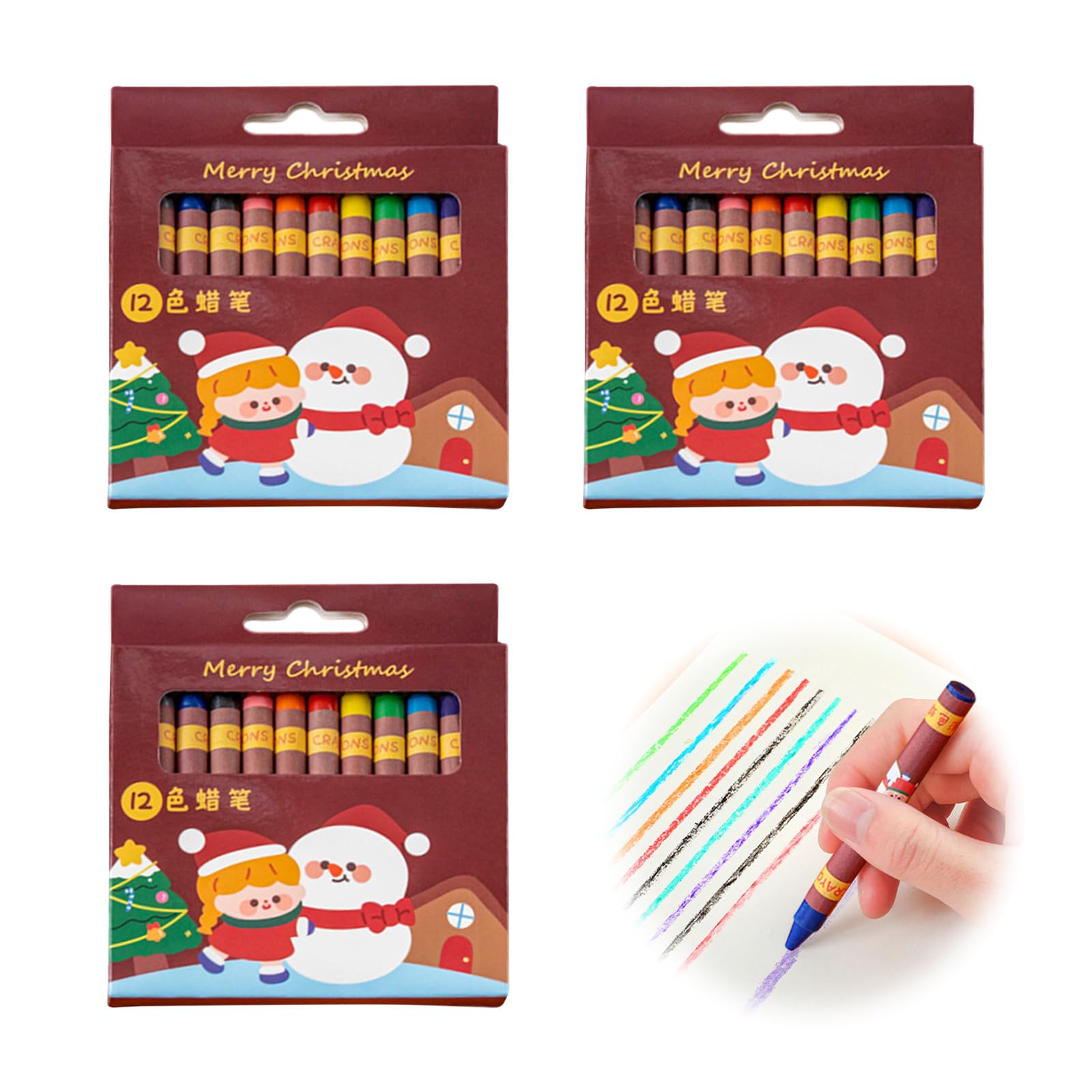 

Рождественские мелки Doyime из 12 штук Get Your Hands Break Можно рисовать на Get Your Hands Getting Break Рисунок Идеально подходит в качестве входного подарка [Набор цветов] Безопасно,