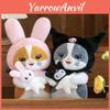 Entzückende Anime-Katzen-Plüschpuppe Weiches Kuschelkissen Begleiter Für Mädchen Geschenk Und Dekoration