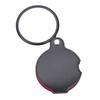 Small Pocket Magnifier Glass with Rotating Protective Leather Magnifier for Reading Science Class Hobby