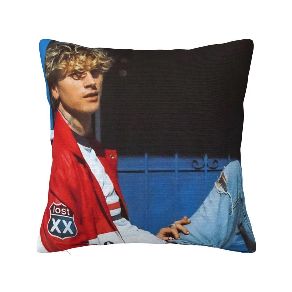 Mgk Lost Americana Tour - Pillow Cover Merch Printed Cushion Cover Gift Throw Pillow Case Cover Home Multiple Sizes