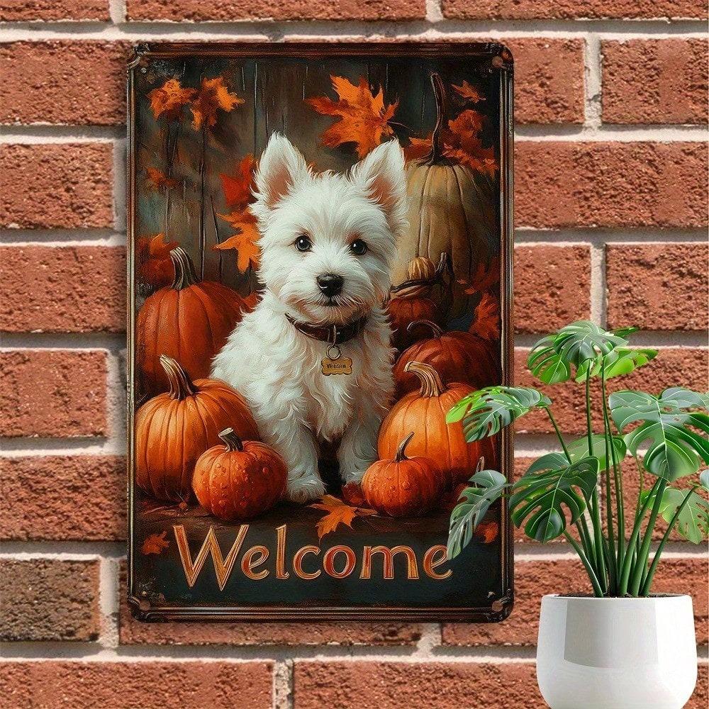 Retro Style Metal Sign Wall Decor for Home Interior