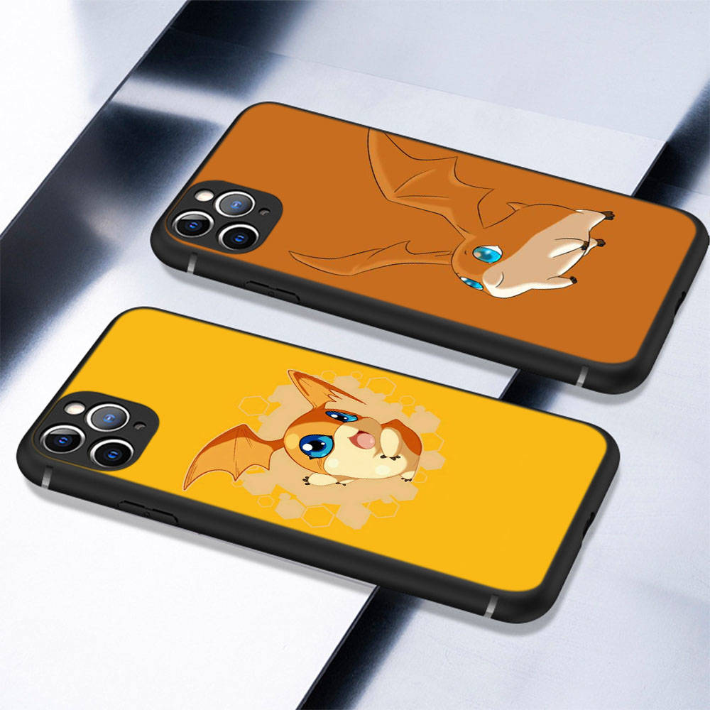 DT33 Digimon Case for iPhone 16 15 Plus 14 13 12 11 Pro 8 7 6S 6 SE 5S X XR XS Max Realme C30 C33 C31 9I Huawei P30 Black Soft Cover