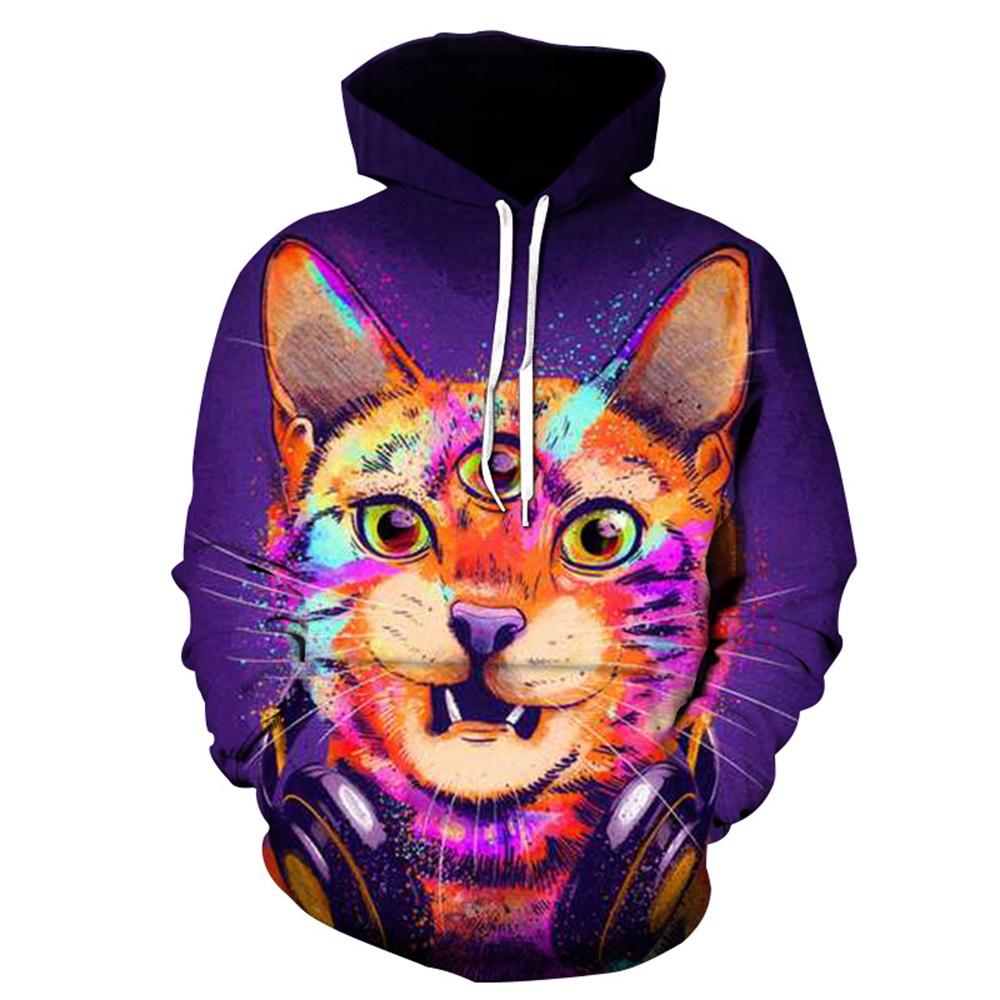 2026 New Love Boar Hunting 3D Print Men's Animals Oversized Hooded Sweatshirt Sweatshirt Unisex Street Casual Activewear
