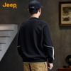 JEEP Men's Casual Embroidered Logo Sweatshirt