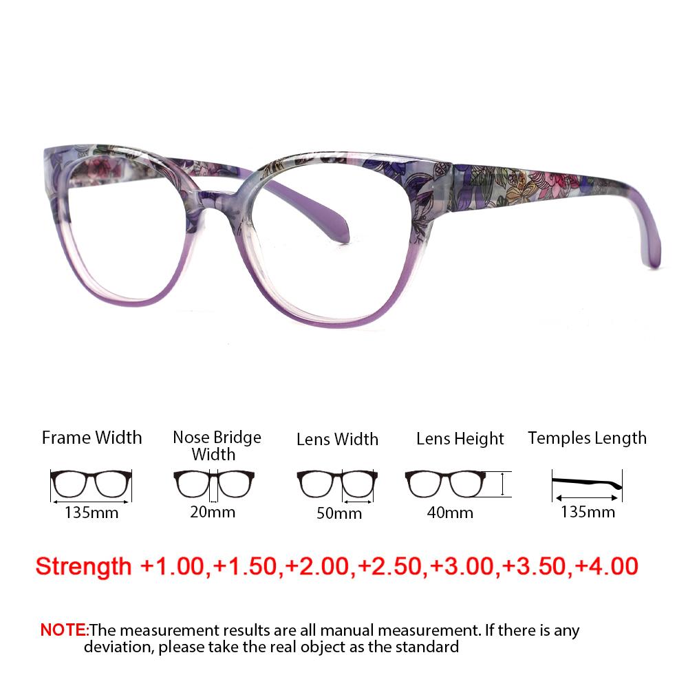 Turezing Reading Eyeglasses Female and Male Spring Hinge HIGH-DEFINITION Lens Reader Eyewear Presbyopic Eyeglasses