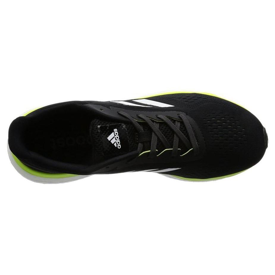 Adidas Response Super 2.0 Comfortable Versatile Non-Slip Low-Top Running Shoes Men Sneakers Black White Green BB3420