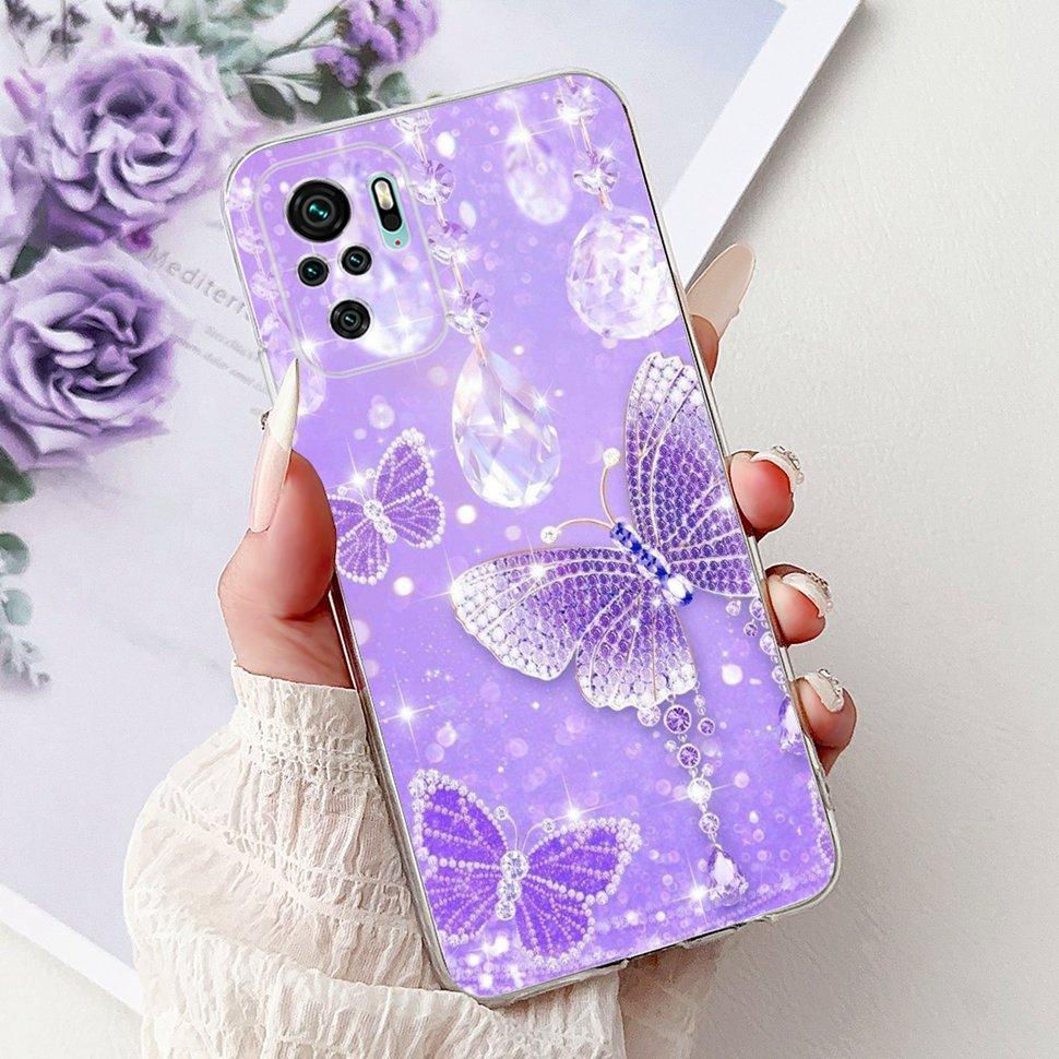 Colorful Pattern Case For Xiaomi Redmi Note 10 4G Ultra Slim Soft Silicone Case For Redmi Note 10 10S Note10 Note10S Cover Coque
