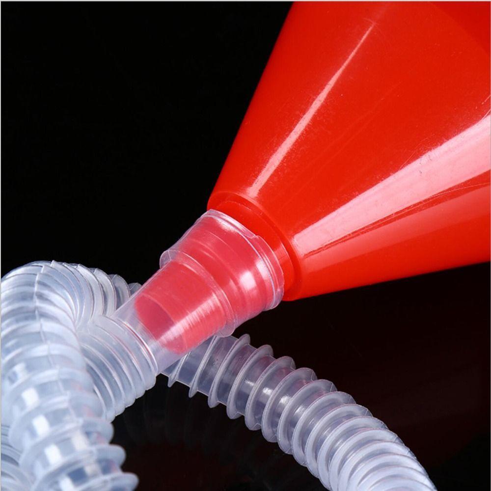 Oil Tools Detachable Hose Oiler Filler Refueling Funnel Car Refuel Oil Funnel Fuel Flexible Spout