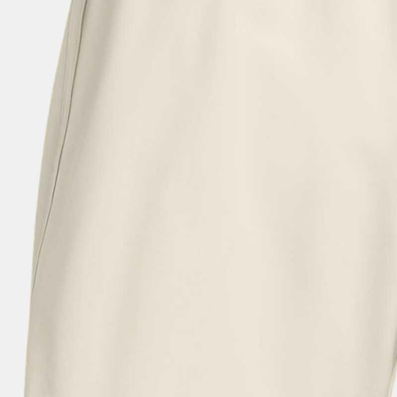 Under Armour Comfortable Breathable Sports Woven Solid Color Lace-Up Mid-Rise Casual Shorts Men shorts Beige 1383268-110