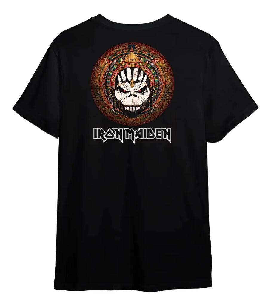 Letní Populární Kapela Fer Maiden Iron Maiden Tmavý Rock Punk Volné Retro Nadměrná Krátký Rukáv Tričko Dámské Oblečení Grafická Trička