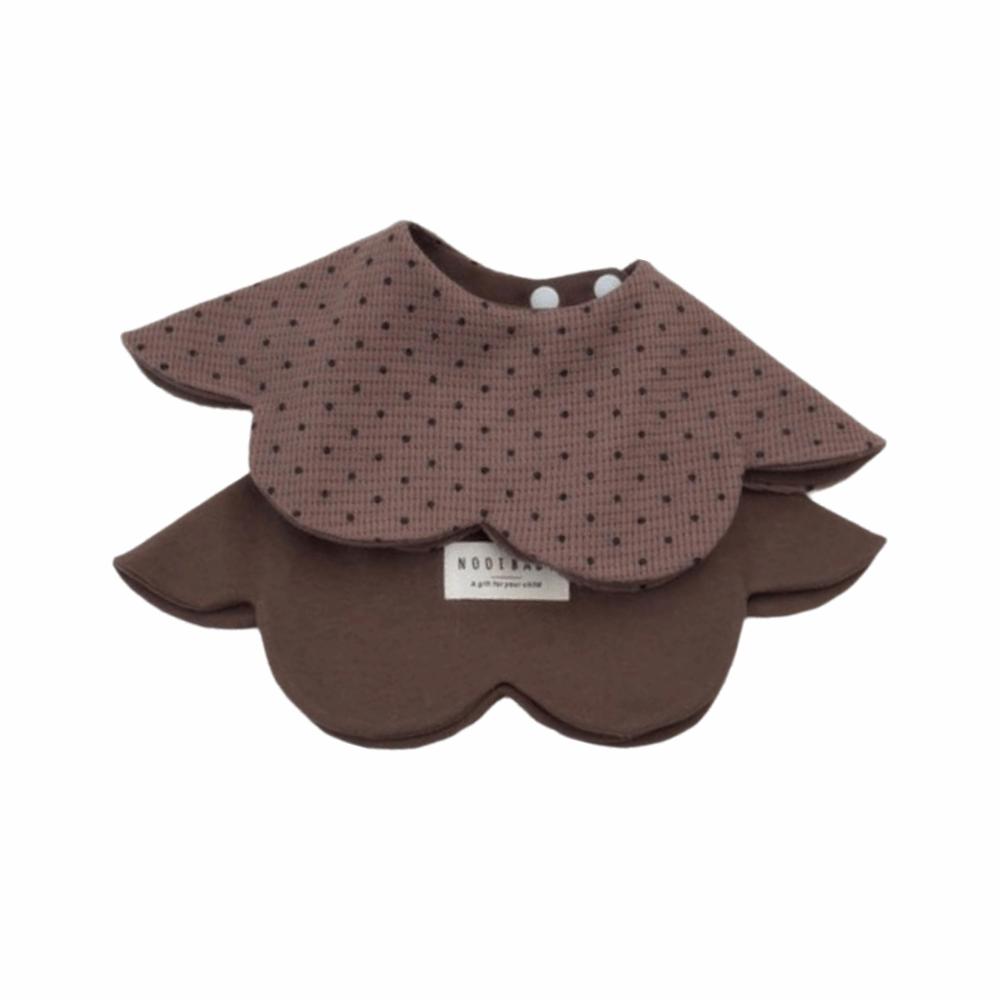 Cotton Baby Feeding Bib Two-sided Usable Cute Saliva Towel Baby Drool Bib Toddler Feeding Style 5
